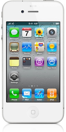 Смартфон APPLE iPhone 4 8GB White - Аксай