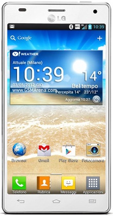 Смартфон LG Optimus 4X HD P880 White - Аксай